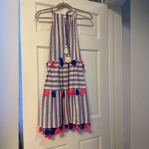 Tessora pom pom dress. NWOT